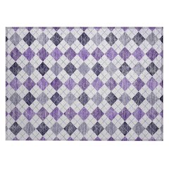 Machine Washable Indoor/Outdoor Chantille ACN2237 Purple 1'8" x 2'6" Rug