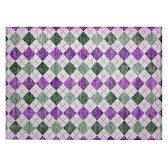 Machine Washable Indoor/Outdoor Chantille ACN2237 Purple 1'8" x 2'6" Rug