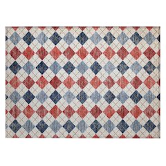 Machine Washable Indoor/Outdoor Chantille ACN2237 Red 1'8" x 2'6" Rug