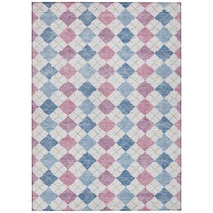 Machine Washable Indoor/Outdoor Chantille ACN2238 Blue 2'6" x 3'10" Rug