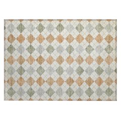 Machine Washable Indoor/Outdoor Chantille ACN2238 Orange 1'8" x 2'6" Rug