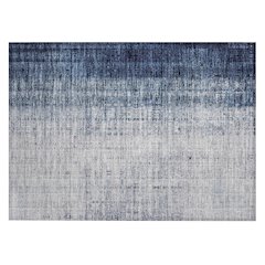 Machine Washable Indoor/Outdoor Chantille ACN2240 Blue 1'8" x 2'6" Rug