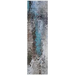 Machine Washable Indoor/Outdoor Chantille ACN2242 Brown 2'3" x 7'6" Runner Rug