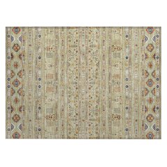 Machine Washable Indoor/Outdoor Chantille ACN2244 Green 1'8" x 2'6" Rug