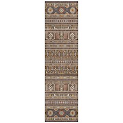 Machine Washable Indoor/Outdoor Chantille ACN2244 Brown 2'3" x 7'6" Runner Rug