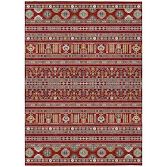 Machine Washable Indoor/Outdoor Chantille ACN2244 Red 2'6" x 3'10" Rug