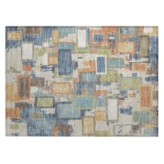 Machine Washable Indoor/Outdoor Chantille ACN2246 Blue 1'8" x 2'6" Rug