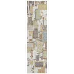 Machine Washable Indoor/Outdoor Chantille ACN2246 Ivory 2'3" x 7'6" Runner Rug