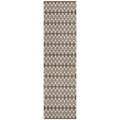 Machine Washable Indoor/Outdoor Chantille ACN2247 Brown 2'3" x 7'6" Runner Rug