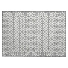 Machine Washable Indoor/Outdoor Chantille ACN2247 Gray 1'8" x 2'6" Rug