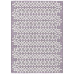 Machine Washable Indoor/Outdoor Chantille ACN2247 Purple 2'6" x 3'10" Rug