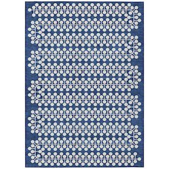 Machine Washable Indoor/Outdoor Chantille ACN2247 Blue 2'6" x 3'10" Rug