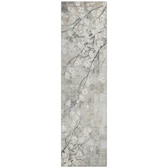 Machine Washable Indoor/Outdoor Chantille ACN2248 Brown 2'3" x 7'6" Runner Rug