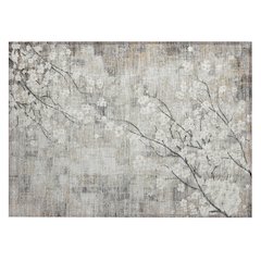 Machine Washable Indoor/Outdoor Chantille ACN2248 Brown 1'8" x 2'6" Rug