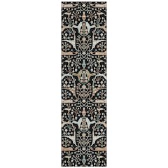 Machine Washable Indoor/Outdoor Chantille ACN2250 Black 2'3" x 7'6" Runner Rug