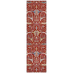Machine Washable Indoor/Outdoor Chantille ACN2250 Red 2'3" x 7'6" Runner Rug
