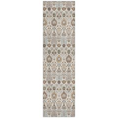 Machine Washable Indoor/Outdoor Chantille ACN2251 Ivory 2'3" x 7'6" Runner Rug