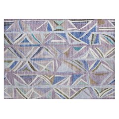 Machine Washable Indoor/Outdoor Chantille ACN2253 Purple 1'8" x 2'6" Rug