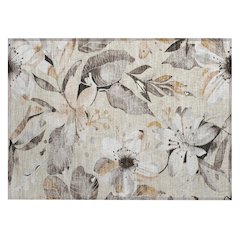 Machine Washable Indoor/Outdoor Chantille ACN2260 Brown 1'8" x 2'6" Rug