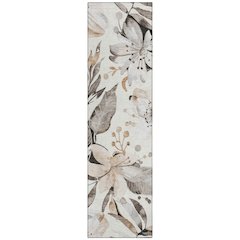 Machine Washable Indoor/Outdoor Chantille ACN2260 Ivory 2'3" x 7'6" Runner Rug