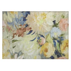 Machine Washable Indoor/Outdoor Chantille ACN2264 Green 1'8" x 2'6" Rug