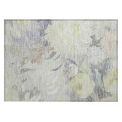 Machine Washable Indoor/Outdoor Chantille ACN2264 Green 1'8" x 2'6" Rug