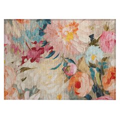 Machine Washable Indoor/Outdoor Chantille ACN2264 Ivory 1'8" x 2'6" Rug