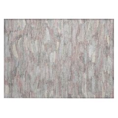 Machine Washable Indoor/Outdoor Chantille ACN2266 Pink 1'8" x 2'6" Rug