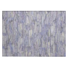 Machine Washable Indoor/Outdoor Chantille ACN2266 Purple 1'8" x 2'6" Rug
