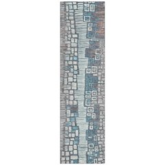 Machine Washable Indoor/Outdoor Chantille ACN2268 Orange 2'3" x 7'6" Runner Rug