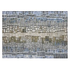 Machine Washable Indoor/Outdoor Chantille ACN2268 Blue 1'8" x 2'6" Rug