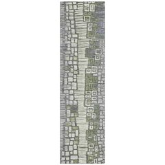 Machine Washable Indoor/Outdoor Chantille ACN2268 Purple 2'3" x 7'6" Runner Rug