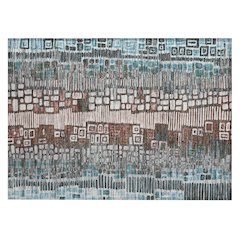 Machine Washable Indoor/Outdoor Chantille ACN2268 Teal 1'8" x 2'6" Rug