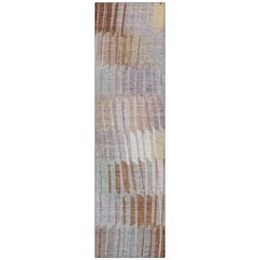 Machine Washable Indoor/Outdoor Chantille ACN2271 Orange 2'3" x 7'6" Runner Rug