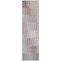 Machine Washable Indoor/Outdoor Chantille ACN2271 Red 2'3" x 7'6" Runner Rug