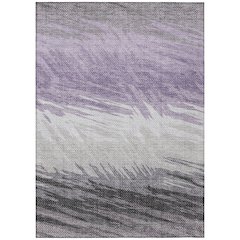 Machine Washable Indoor/Outdoor Chantille ACN2272 Purple 2'6" x 3'10" Rug