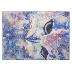 Machine Washable Indoor/Outdoor Chantille ACN2274 Blue 1'8" x 2'6" Rug