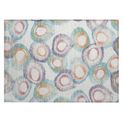 Machine Washable Indoor/Outdoor Chantille ACN2278 Ivory 1'8" x 2'6" Rug