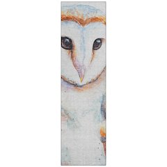Machine Washable Indoor/Outdoor Chantille ACN2280 Ivory 2'3" x 7'6" Runner Rug