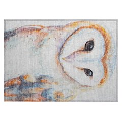Machine Washable Indoor/Outdoor Chantille ACN2280 Ivory 1'8" x 2'6" Rug
