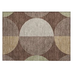 Machine Washable Indoor/Outdoor Chantille ACN2281 Brown 1'8" x 2'6" Rug