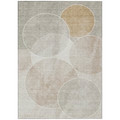 Machine Washable Indoor/Outdoor Chantille ACN2286 Brown 2'6" x 3'10" Rug