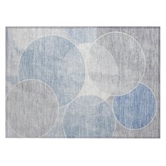 Machine Washable Indoor/Outdoor Chantille ACN2286 Blue 1'8" x 2'6" Rug