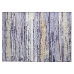 Machine Washable Indoor/Outdoor Chantille ACN2287 Purple 1'8" x 2'6" Rug
