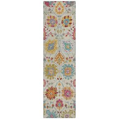 Machine Washable Indoor/Outdoor Chantille ACN2288 Ivory 2'3" x 7'6" Runner Rug