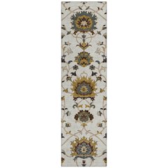 Machine Washable Indoor/Outdoor Chantille ACN2290 Ivory 2'3" x 7'6" Runner Rug