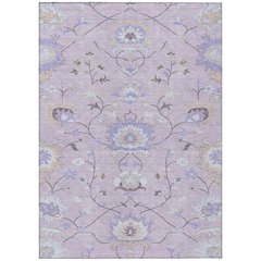 Machine Washable Indoor/Outdoor Chantille ACN2291 Pink 2'6" x 3'10" Rug
