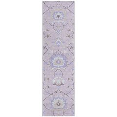 Machine Washable Indoor/Outdoor Chantille ACN2291 Pink 2'3" x 7'6" Runner Rug