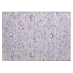 Machine Washable Indoor/Outdoor Chantille ACN2291 Pink 1'8" x 2'6" Rug