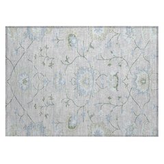 Machine Washable Indoor/Outdoor Chantille ACN2291 Ivory 1'8" x 2'6" Rug